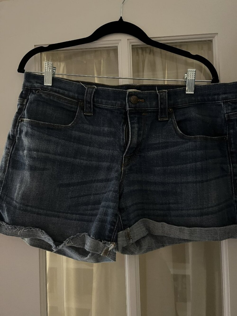 J Crew Stretch Jean Shorts
